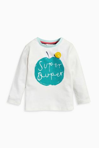 Ecru/Navy Snuggle Fit Super Duper Pyjamas Two Pack (12mths-8yrs)